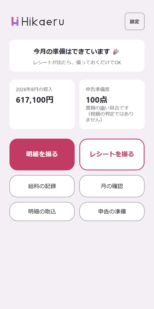 ホーム — やることは1つだけ